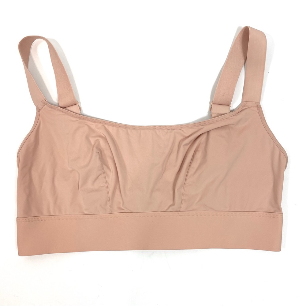 Parade Everyday Scoop Bralette in Pale Peach Size 2 fits 36DD-F
